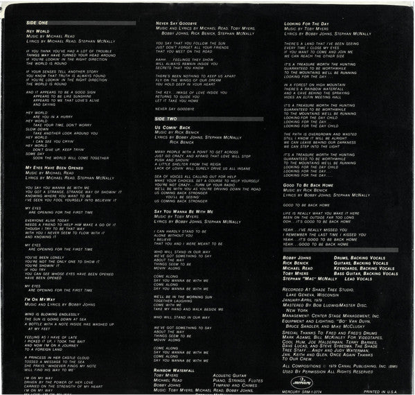 Roadmaster  - Hey World (Vinyl, VG+) (Vinyl LP)