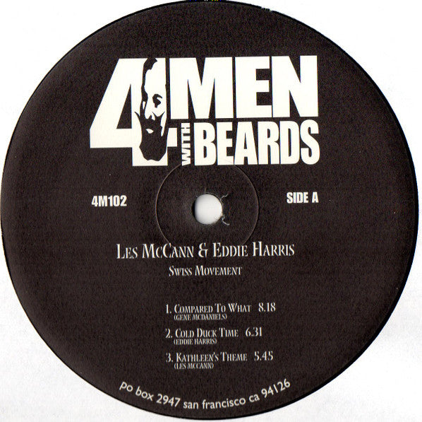 McCann, Les & Eddie Harris - Swiss Movement (Vinyl, VG+) (Vinyl LP)