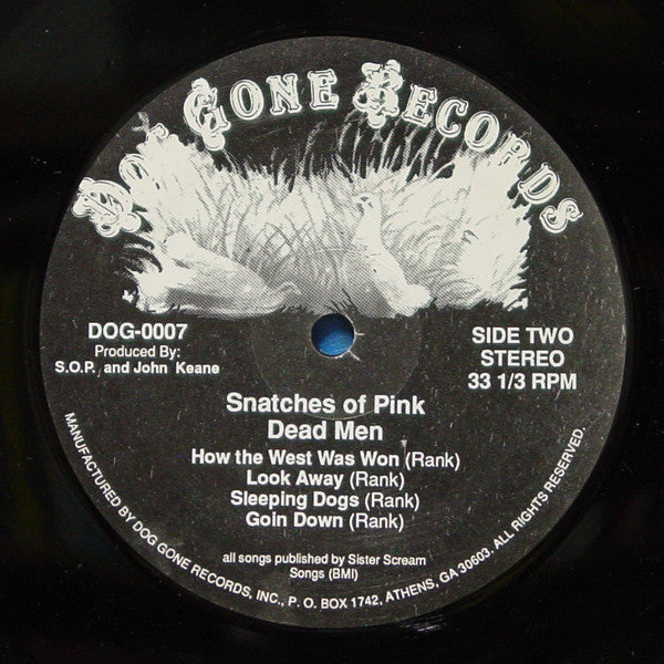 Snatches Of Pink - Dead Men (VG+) (Vinyl LP)