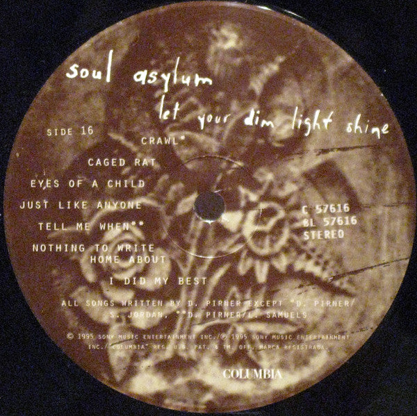 Soul Asylum  - Let Your Dim Light Shine (Vinyl, VG+) (Vinyl LP)