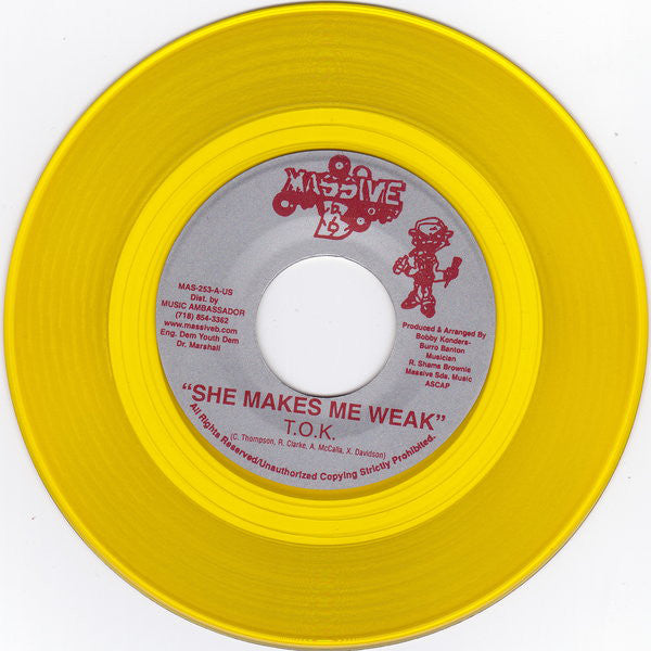 T.O.K. - She Makes Me Weak (VG) (Vinyl LP)