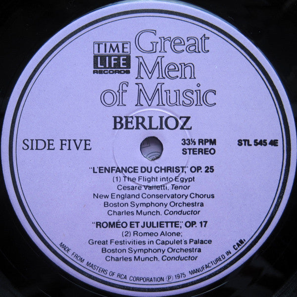 Berlioz, Hector - Great Men Of Music (VG+) (Vinyl LP)