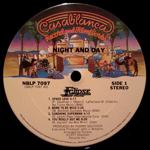 Eclipse  - Night And Day (VG+) (Vinyl LP)