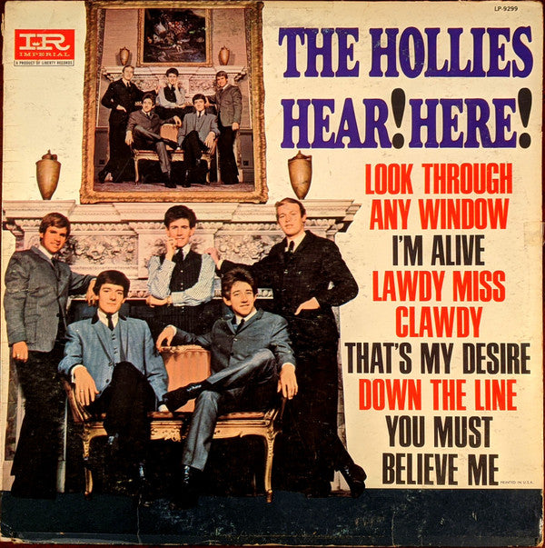 Hollies - Hear! Here! (G) (Vinyl LP)