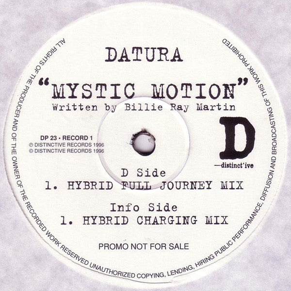 Datura - Mystic Motion (VG+) (Vinyl LP)