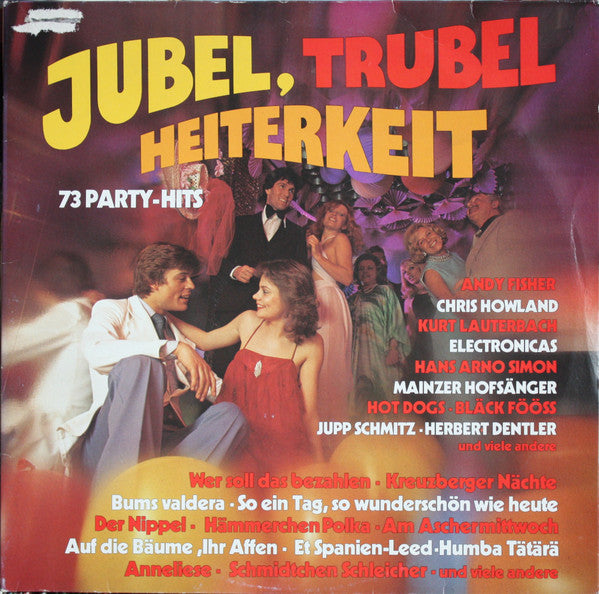 Various - Jubel, Trubel, Heiterkeit (73 Party-Hits) (VG+) (Vinyl LP)