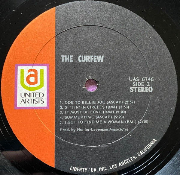 Curfew - Let There Be Dark; And There Was Dark (Vinyl, VG+) (Vinyl LP)