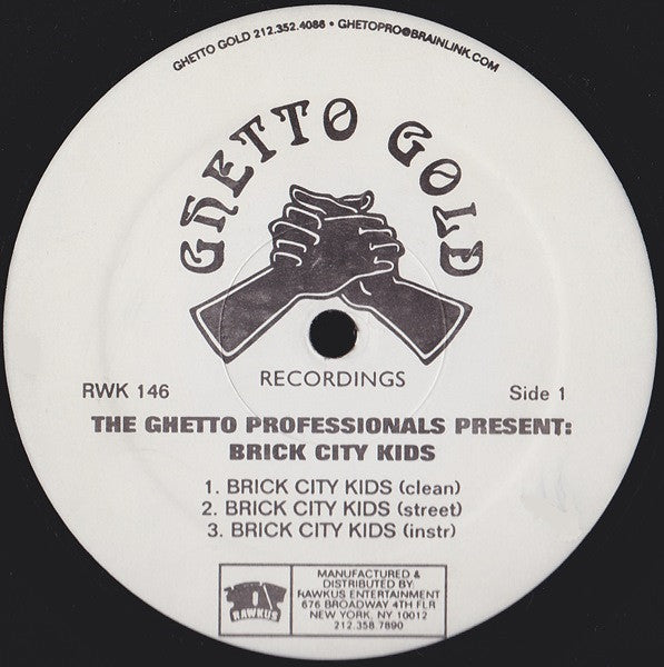 Ghetto Professionals Present: Brick City Kids - Brick City Kids (VG+) (Vinyl LP)