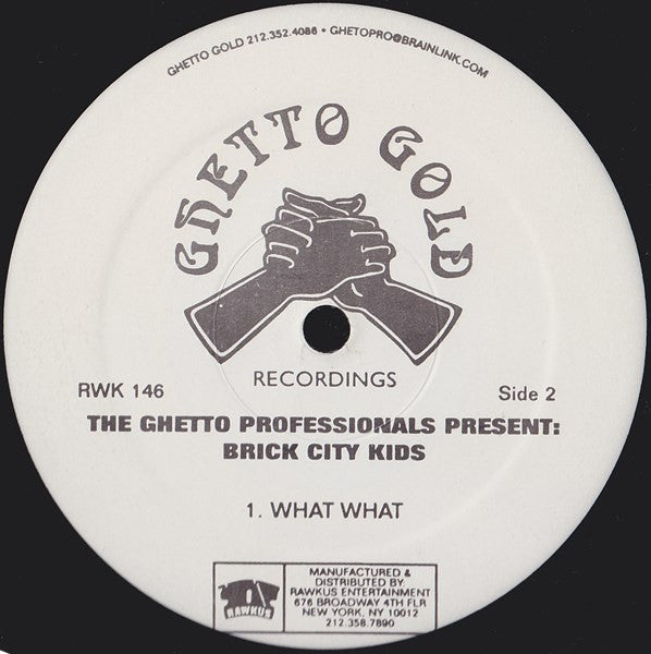 Ghetto Professionals Present: Brick City Kids - Brick City Kids (VG+) (Vinyl LP)