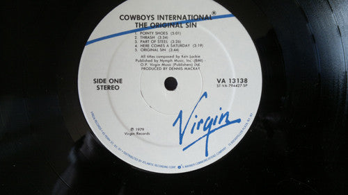 Cowboys International - The Original Sin (NM or M-) (Vinyl LP)