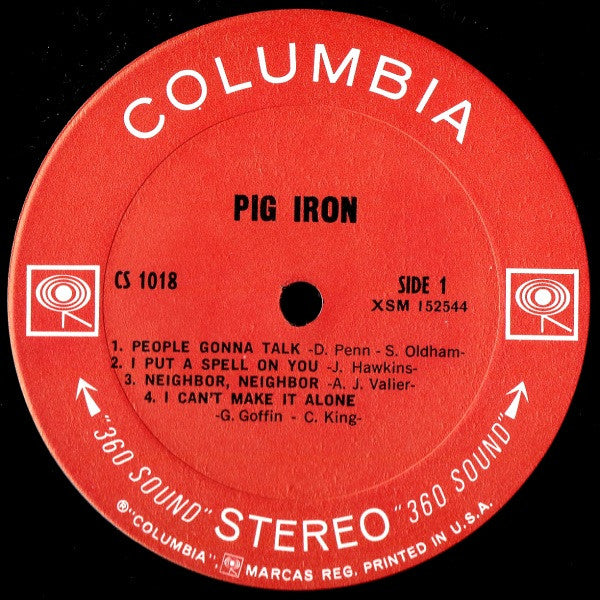 Pig Iron - Pig Iron (VG+) (Vinyl LP)