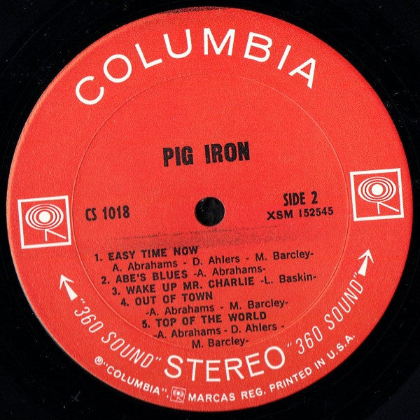Pig Iron - Pig Iron (VG+) (Vinyl LP)