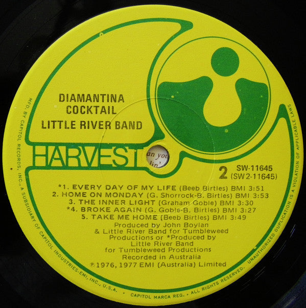 Little River Band - Diamantina Cocktail (VG+) (Vinyl LP)