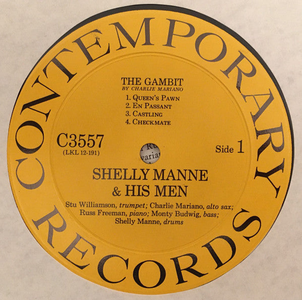 Manne, Shelly & His Men - The Gambit (Volume 7) (Vinyl, VG) (Vinyl LP)