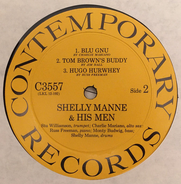 Manne, Shelly & His Men - The Gambit (Volume 7) (Vinyl, VG) (Vinyl LP)