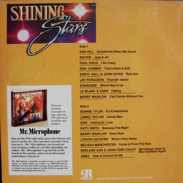 Various - Shining Stars (VG) (Vinyl LP)
