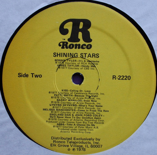 Various - Shining Stars (VG) (Vinyl LP)