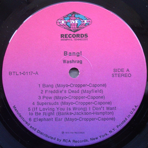Washrag - Bang! (VG) (Vinyl LP)