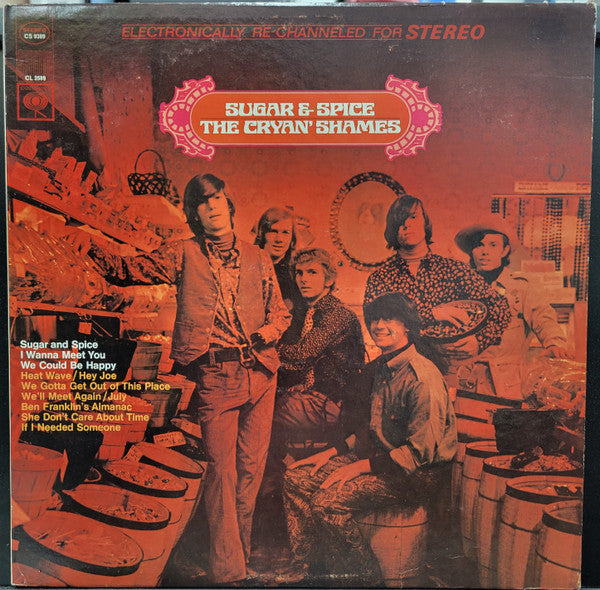 Cryan' Shames - Sugar & Spice (VG+) (Vinyl LP)
