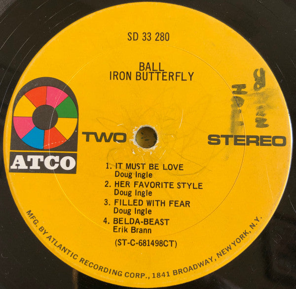 Iron Butterfly - Ball (VG) (Vinyl LP)