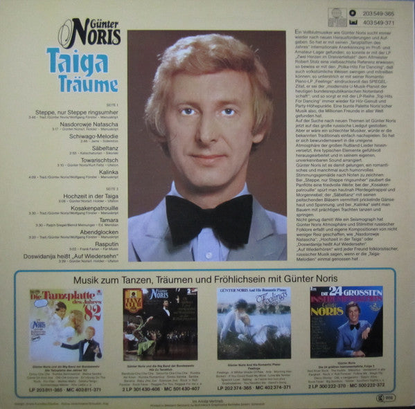 Gunter Noris - Taiga-Traume (VG+) (Vinyl LP)