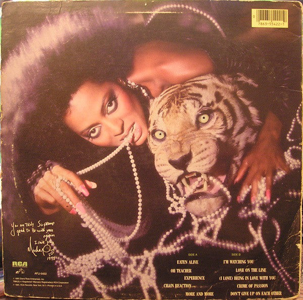 Ross, Diana - Eaten Alive (Vinyl, NM or M-) (Vinyl LP)