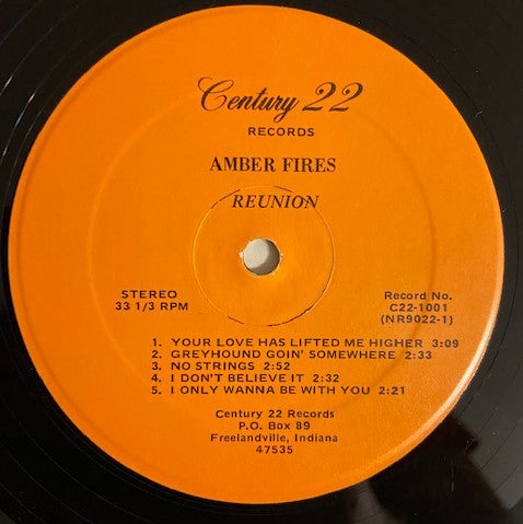 Amber Fires - Reunion (VG) (Vinyl LP)