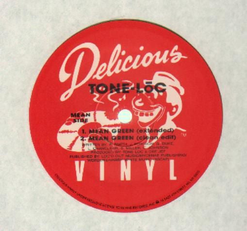 Tone-Loc - Mean Green/Funky Westside/Cheeba Cheeba (Remix) (VG+) (Vinyl LP)