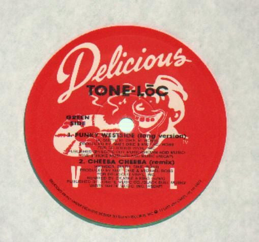 Tone-Loc - Mean Green/Funky Westside/Cheeba Cheeba (Remix) (VG+) (Vinyl LP)