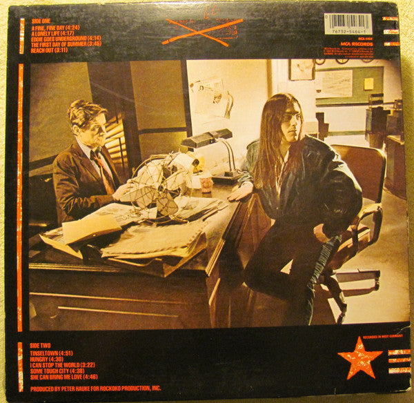 Carey, Tony - Some Tough City (VG) (Vinyl LP)