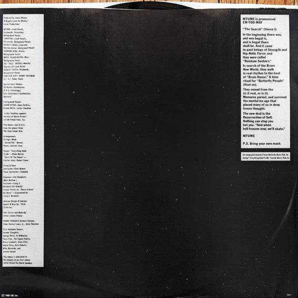 Mtume - In Search Of The Rainbow Seekers (VG) (Vinyl LP)
