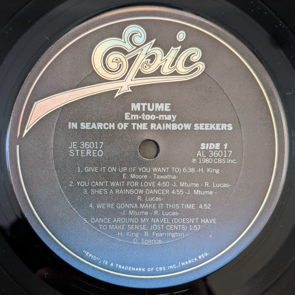 Mtume - In Search Of The Rainbow Seekers (VG) (Vinyl LP)