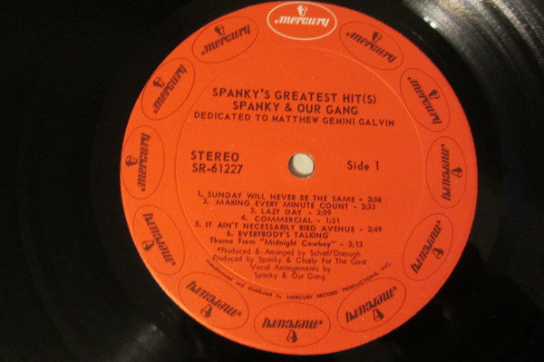 Spanky & Our Gang - Spanky's Greatest Hit(s) (Vinyl, VG) (Vinyl LP)
