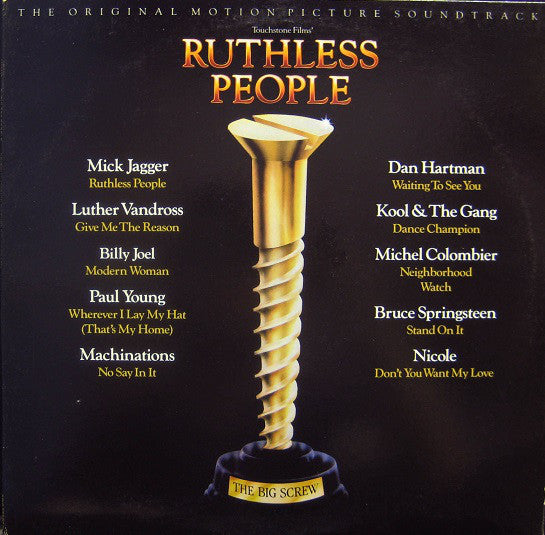 Ruthless People (The Original Motion Picture Soundtrack) (Vinyl, VG+) (Vinyl LP)