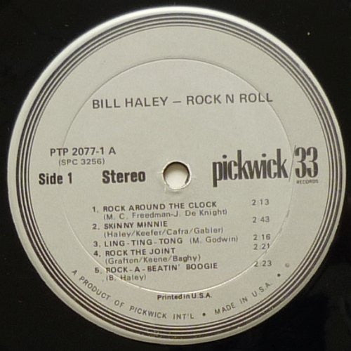 Haley, Bill - Rock N Roll (VG+) (Vinyl LP)