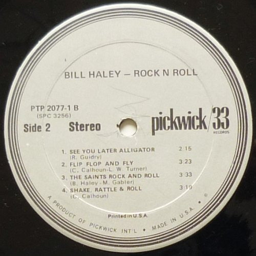 Haley, Bill - Rock N Roll (VG+) (Vinyl LP)