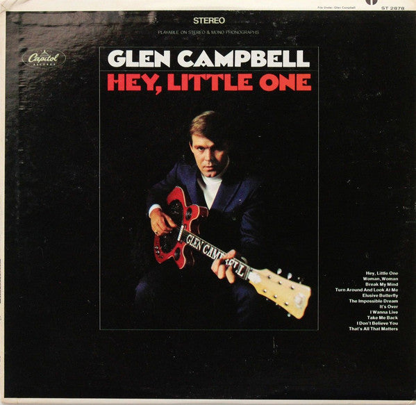 Campbell, Glen - Hey, Little One (VG+) (Vinyl LP)