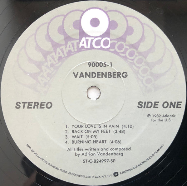 Vandenberg - Vandenberg (VG+) (Vinyl LP)