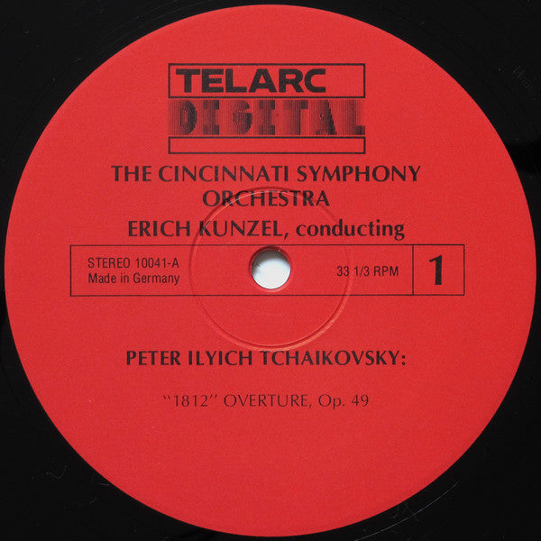 Tchaikovsky, Cincinnati Symphony Orchestra, Erich Kunzel - 1812 / Capriccio Italien / "Cossack Dance" From Mazeppa (Vinyl, NM or M-) (Vinyl LP)