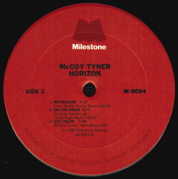 Tyner, McCoy - Horizon (Vinyl, VG+) (Vinyl LP)