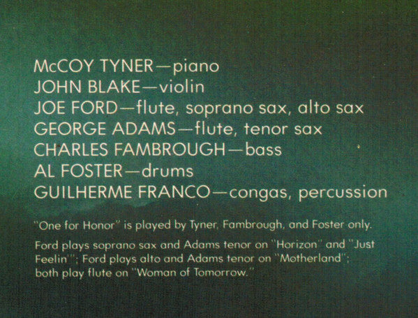 Tyner, McCoy - Horizon (Vinyl, VG+) (Vinyl LP)