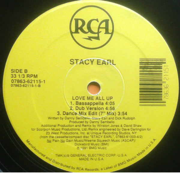 Earl, Stacy - Love Me All Up (VG+) (Vinyl LP)