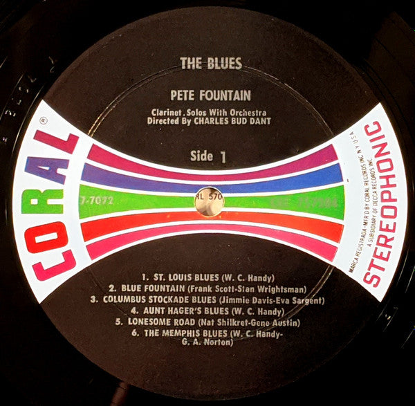 Fountain, Pete - The Blues (VG+) (Vinyl LP)
