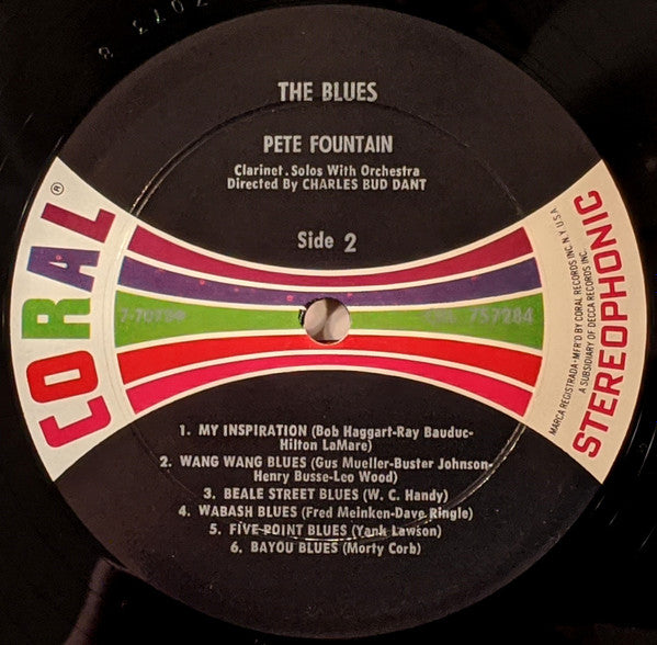 Fountain, Pete - The Blues (VG+) (Vinyl LP)