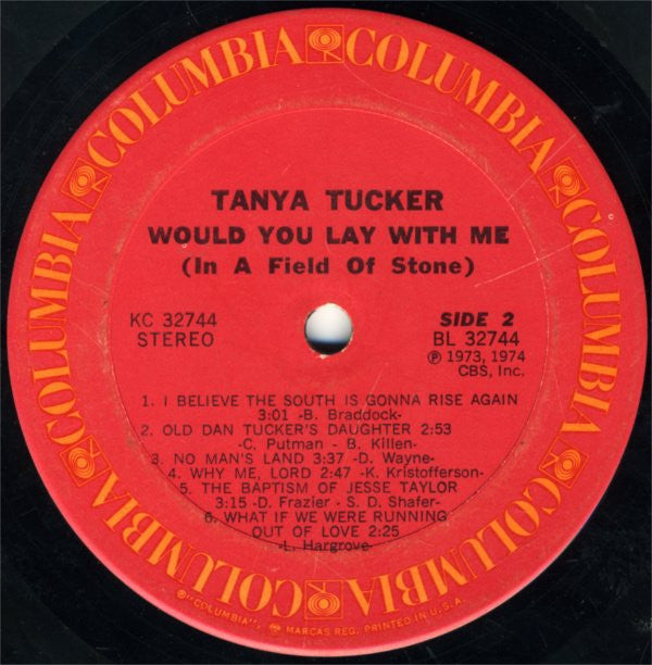 Tucker, Tanya - Would You Lay With Me (In A Field Of Stone) (VG) (Vinyl LP)