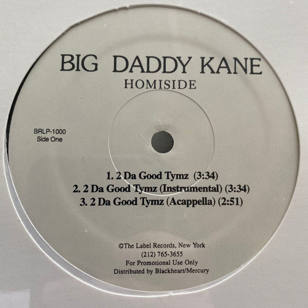 Big Daddy Kane - 2 Da Good Tymz (VG+) (Vinyl LP)