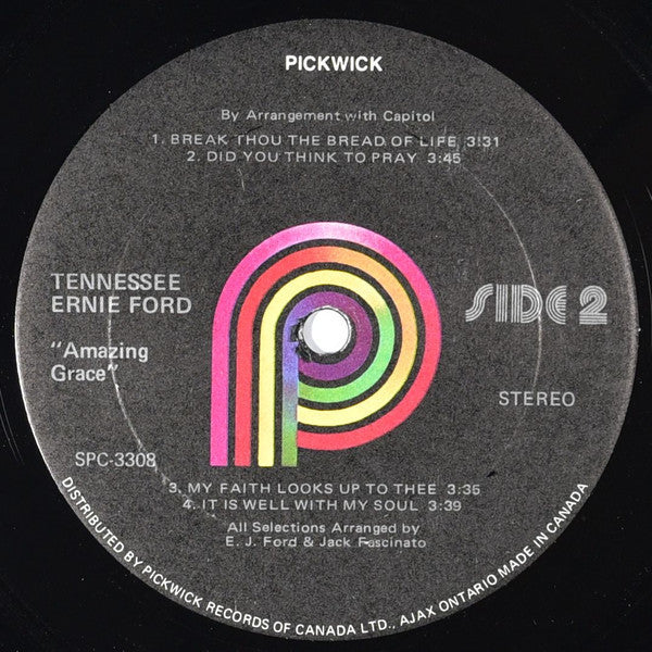 Ford, Tennessee Ernie - Amazing Grace (VG+) (Vinyl LP)