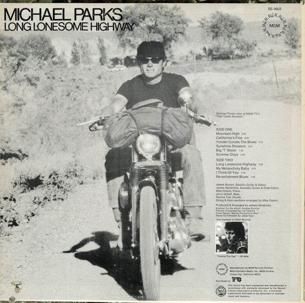 Parks, Michael  - Long Lonesome Highway (VG) (Vinyl LP)