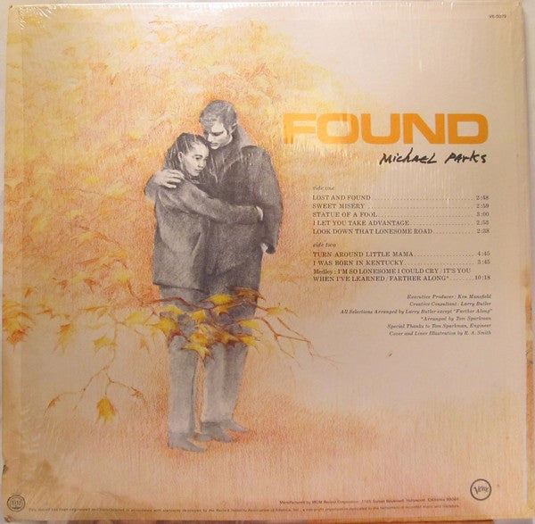 Parks, Michael  - Lost And Found (VG+) (Vinyl LP)