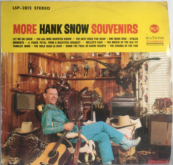 Snow, Hank - More Hank Snow Souvenirs (VG+) (Vinyl LP)